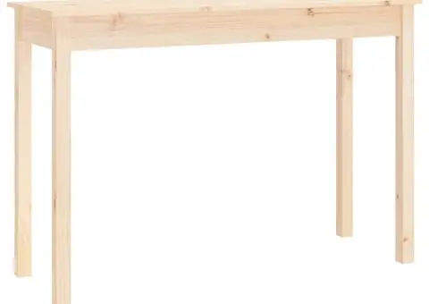 Masă consolă, 110x40x75 cm, lemn masiv de pin - 2/5