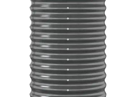 Strat înălțat grădină 260x40x68 cm oțel vopsit electrostatic - 4/5