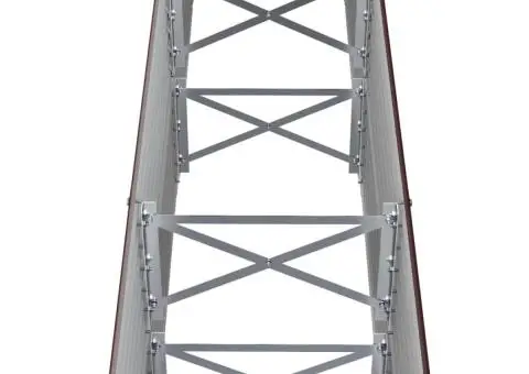 Strat înălțat grădină 152x40x68 cm oțel vopsit electrostatic - 5/5