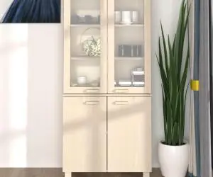 vidaXL Dulap înalt „HAMAR”, maro miere, lemn masiv de pin