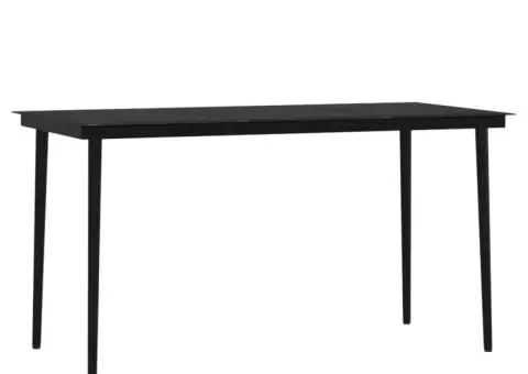 Set de servit masa pentru grădină, 5 piese, cu perne, maro - 5/5