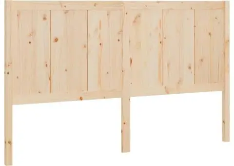 Tăblie de pat, 145,5x4x100 cm, lemn masiv de pin - 2/5