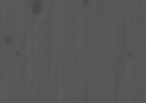 Tăblie de pat, gri, 126x4x100 cm, lemn masiv de pin - 5/5