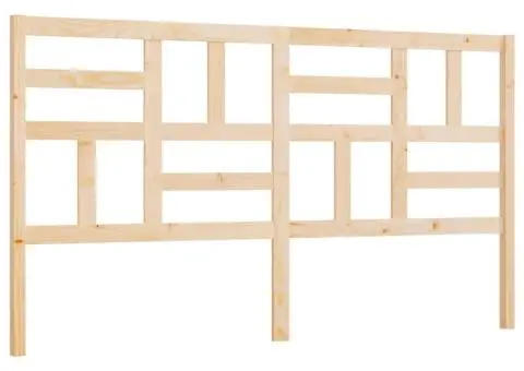 Tăblie de pat, 186x4x104 cm, lemn masiv de pin - 2/5