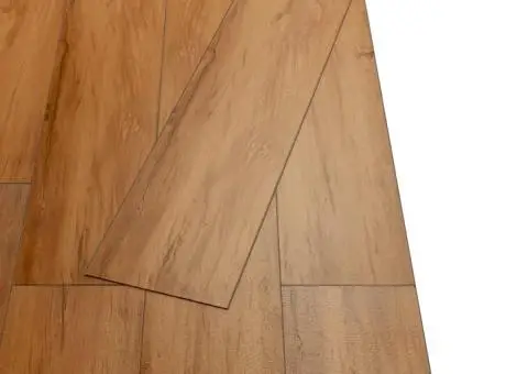 Plăci de pardoseală autoadezive, ulm natural, 2,51 m², 2 mm PVC - 4/5