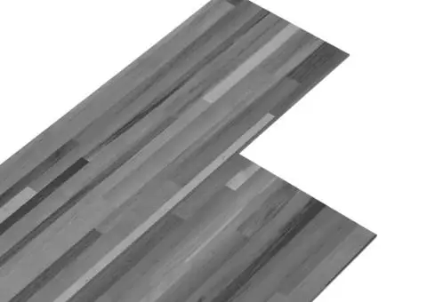 Plăci pardoseală autoadezive, lemn gri dungi, 2,51 m², 2 mm PVC - 2/5