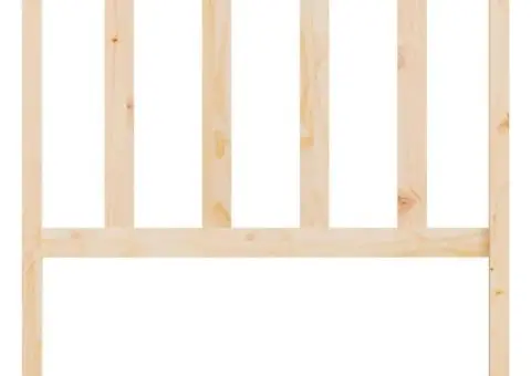 Tăblie de pat, 96x4x100 cm, lemn masiv de pin - 4/5