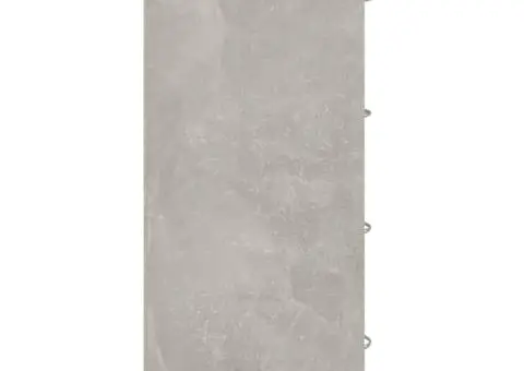 Servantă cu 4 sertare, gri beton, 60x30,5x71 cm - 5/5