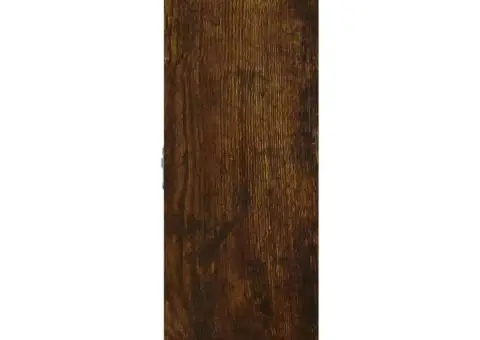 Raft prezentare de perete 8 compartimente, stejar fumuriu - 5/5