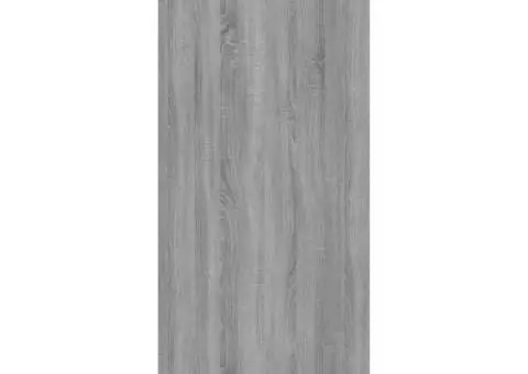 Bibliotecă/Separator cameră, gri sonoma, 40x30x72 cm - 4/5