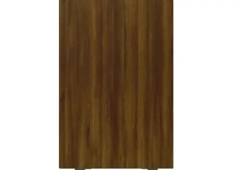 Servantă, stejar maro, 103,5x35x70 cm, lemn compozit - 5/5