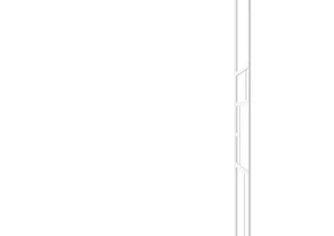 Perete pentru cabină de duș walk-in, alb, 100x195cm, sticlă ESG - 5/5