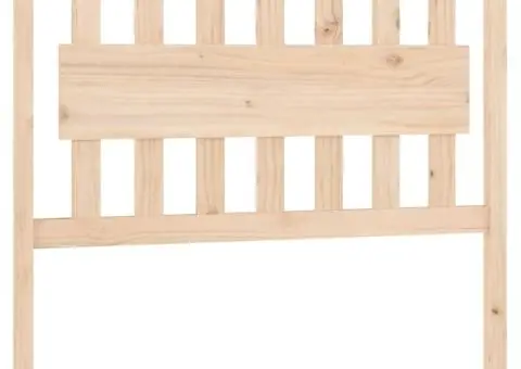 Tăblie de pat, 105,5x4x100 cm, lemn masiv de pin - 2/5