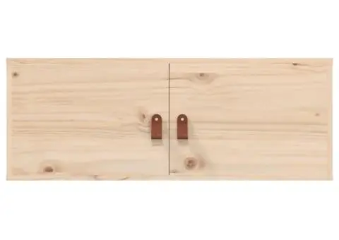 Dulap de perete, 80x30x30 cm, lemn masiv de pin - 3/5