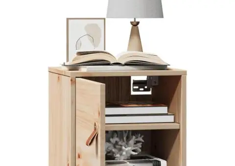 Dulapuri de perete, 2 buc., 31,5x30x30 cm, lemn masiv de pin - 4/5