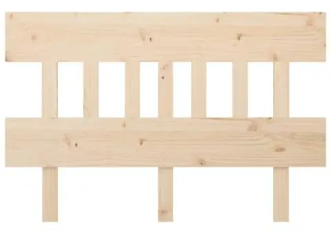 Tăblie de pat, 163,5x3x81 cm, lemn masiv de pin - 3/5
