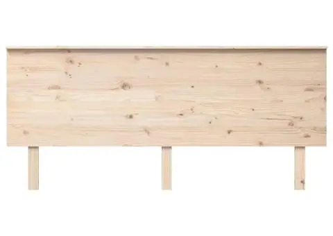 Tăblie de pat, 184x6x82,5 cm, lemn masiv de pin - 3/5