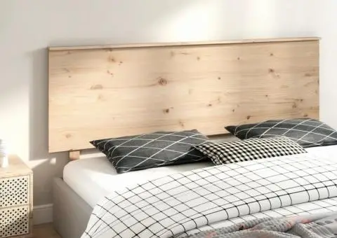 Tăblie de pat, 184x6x82,5 cm, lemn masiv de pin - 4/5