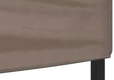 Cort pliabil pentru petrecere, gri taupe, 2x2 m - 4/5