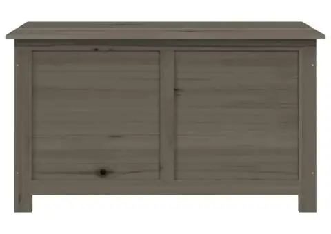 Cutie de perne de exterior maro 100x50x56 cm lemn masiv brad - 4/5