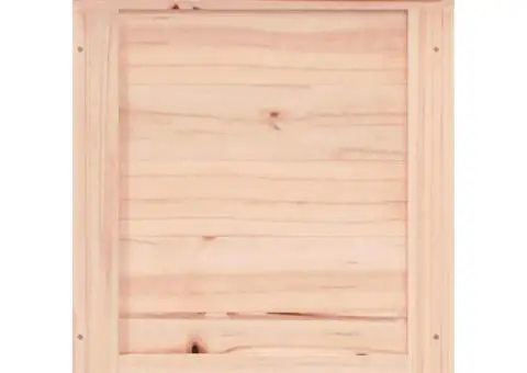 Cutie de perne de exterior 50x50x56 cm din lemn masiv de brad - 4/5