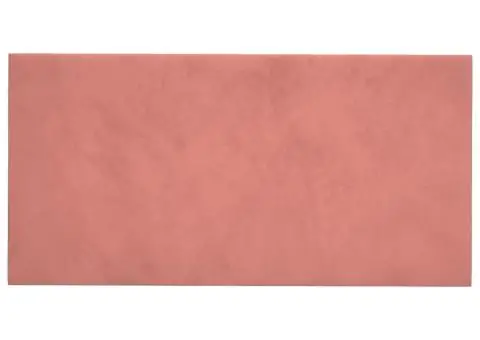 Panouri de perete 12 buc. roz 60x30 cm catifea 2,16 m² - 3/5