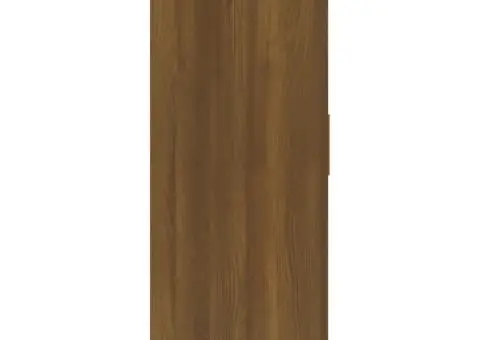 Servantă, stejar maro, 70x34x90 cm, lemn prelucrat - 4/5