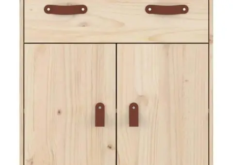 Servantă, 65,5x40x75 cm, lemn masiv de pin - 3/5