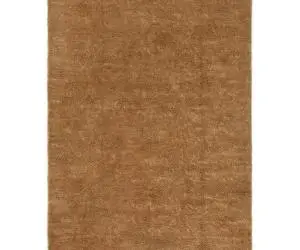 vidaXL Covor buclat lucrat manual, 160x230 cm, iută și bumbac