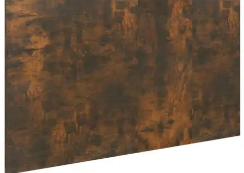 Tăblie de pat, stejar afumat, 160x1,5x80 cm, lemn compozit - 2/5