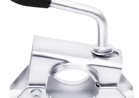 Cleme roată de manevră, 2 buc., 13,5x6,5x14 cm, oțel galvanizat - 3/5