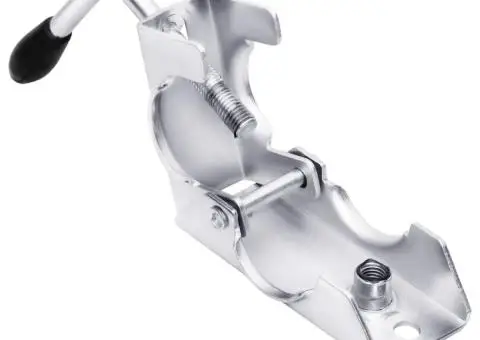 Cleme roată de manevră, 2 buc., 13,5x6,5x14 cm, oțel galvanizat - 5/5