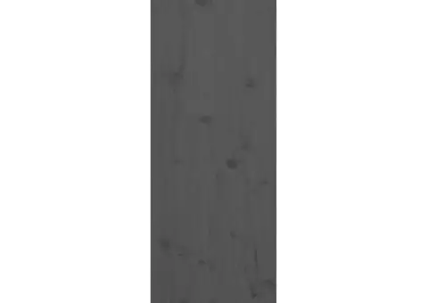 Dulap înalt, gri, 38x35x117 cm, lemn masiv de pin - 5/5