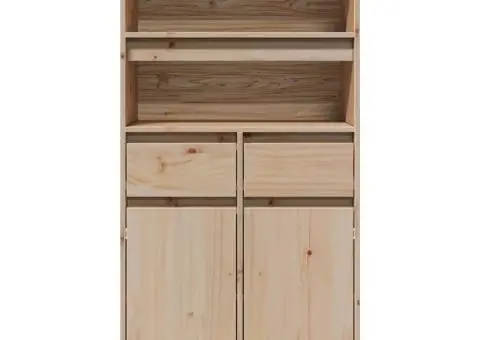 Dulap înalt, 60x40x116,5 cm, lemn masiv de pin - 5/5