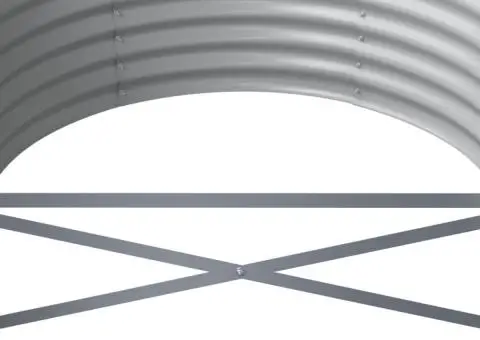 Strat înălțat grădină440x80x36 cm oțel vopsit electrostatic - 5/5