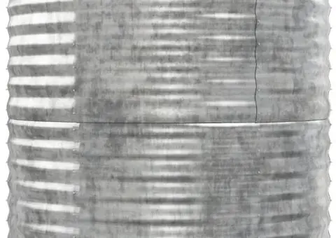 Strat înălțat grădină 152x80x68 cm oțel vopsit electrostatic - 4/5