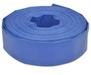 vidaXL Furtun plat, 100 m 1,5" PVC