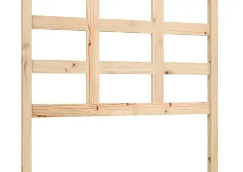 Tăblie de pat, 95,5x4x100 cm, lemn masiv de pin - 2/5