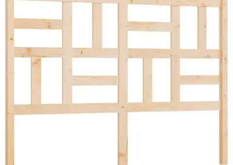 Tăblie de pat, 156x4x104 cm, lemn masiv de pin - 2/5