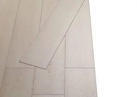 Plăci pardoseală autoadezive stejar alb clasic 2,51 m² 2 mm PVC - 4/5