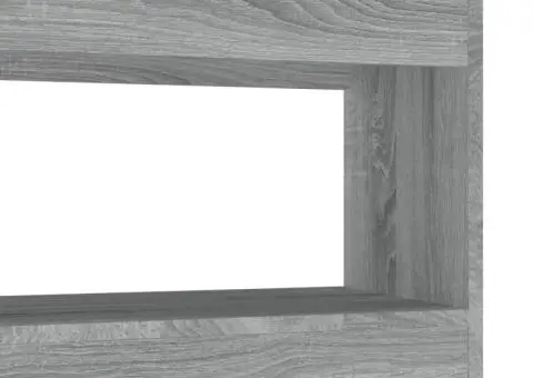 Bibliotecă/Separator cameră, gri sonoma, 100x30x135 cm - 5/5