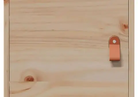 Dulapuri de perete, 2 buc., 31,5x30x30 cm, lemn masiv de pin - 5/5