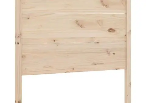 Tăblie de pat, 96x4x100 cm, lemn masiv de pin - 2/5