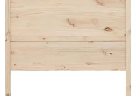 Tăblie de pat, 96x4x100 cm, lemn masiv de pin - 4/5