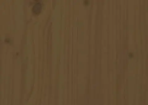 Tăblie de pat, maro miere, 186x4x100 cm, lemn masiv de pin - 5/5