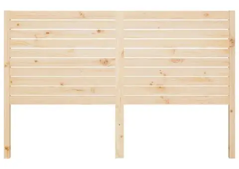 Tăblie de pat, 186x4x100 cm, lemn masiv de pin - 3/5