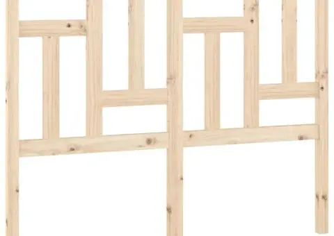 Tăblie de pat, 125,5x4x100 cm, lemn masiv de pin - 2/5