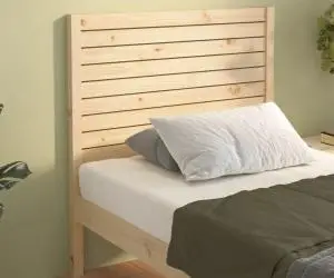 vidaXL Tăblie de pat, 81x4x100 cm, lemn masiv de pin