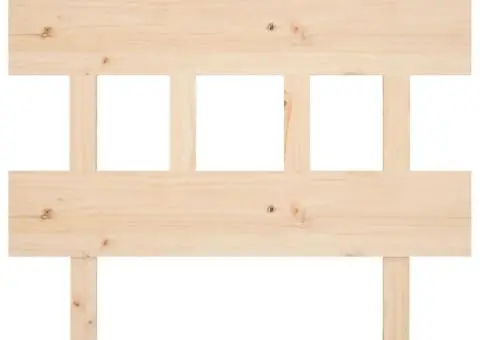 Tăblie de pat, 103,5x3x81 cm, lemn masiv de pin - 3/5