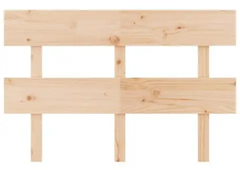 Tăblie de pat, 164x3x81 cm, lemn masiv de pin - 3/5